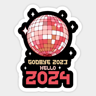 happy new year 2024 Sticker